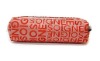 Wholesale PVC tracery leather pen bag