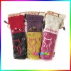Wholesale embroidery drawstring pencil bag ,cute school pen bag