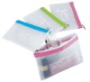 Wholesale PVC Pencil Bag with various zipper