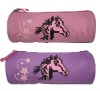 Wholesale 100% polyester pink pencil bags for students