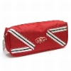 Wholesale promotion microfiber pencil bag pen holder
