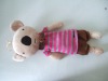 Wholesale stuffed plush animal school pencil case