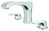 2 handle bathroom sink widespread faucet