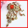 vintage zinc alloy hot sale brooch