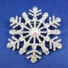 Snowflake brooch pin