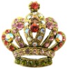 Wholesale pin brooch-crown