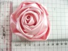 pink artificial brooch silk flower
