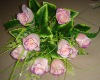 vivid artificial silk flowers(6210)