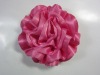 Wholesale pink decorative artificial brooch silk flower
