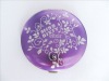 Wholesale Cosmetic mirror use silk screen of flower