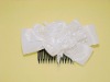 Wholesale artificial hair clip flower