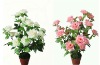 Wholesale potted artificial flower bonsai