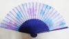 Wholesale Mix Flower printing Silk ladies hand fan