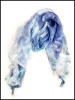 Wholesale print double layer silk scarf NUS01KF050
