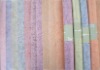 Wholesale flower wrapping paper with color silk