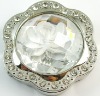 Wholesale fashion promotional crystal flower bag hanger