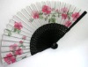 Wholesale Japanese Style Folding Hand Fan Flower
