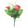 Wholesale silk flowers made by fabric brooch