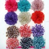 Wholesale 3'' Stripe chiffon silk flowers YL01750