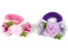 Wholesale Silk Bow Flower Ponytail