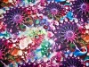 polyester flower silk chiffon fabric