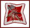2011 square silk scarf for ladies