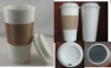 Wholesale (best selling ) Insertulated plastic coffee cup ST-P888