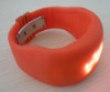 Wholesale silicone Flashing LED digital bracelet watches