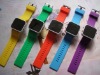 Wholesale rubber digital watches color
