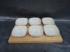 Wholesale 6pcs ceramic dinner plate