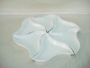 Wholesale 6pcs triangle ceramic plate