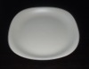 Wholesale Stoneware square white plate