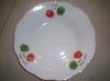 Wholesale soup plate, moon plate ceramic plate, porcelain plate SGS