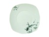 Wholesale porcelain dinner plate, dessert plate, tray