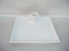 ceramic dinner plate with cup