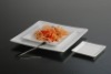 porcelain plate;ceramic plate,square plate