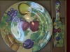 Wholesale dinner porcelain cake plate with scoop set