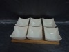 Wholesale 6pcs ceramic dinner plate