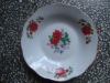soup plate, ceramic plate, porcelain plate