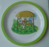 Wholesale 8.5"round melamine dinner plate