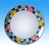 Wholesale 10" round melamine dinner plate