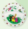 Wholesale B003melamine kids lovely dinner plate