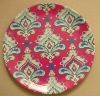 Wholesale melamine dinner plate with full print