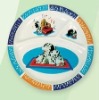 Wholesale B020melamine kids lovely dinner plate