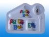 melamine dinner plates for children,house shapped
