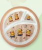 Wholesale PC children round plate with pass FDA&SGS