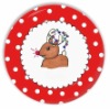 6"-8" melamine kids plate