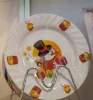 Wholesale 11080 melamine wavy plate set for dinner
