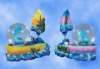 tropical snow globe