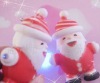 festival gift Cristmas LED light key ring toy